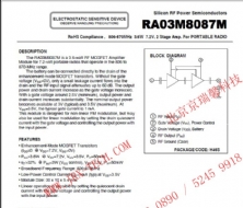 RA03M8087M-MITSUBISHI